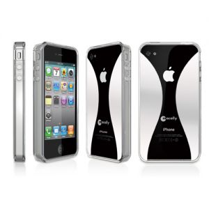 Чехол Macally Metro Reflective Case for iPhone 4 (METROIMDP4)